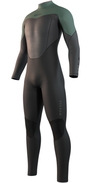 2026 Mystic Mens Star 5/3mm Back Zip Wetsuit 35000.250025 - Dark Olive